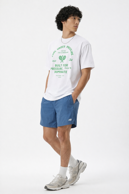 Cool Under Pressure T-Shirt Weiß | 250 GSM Baumwolle